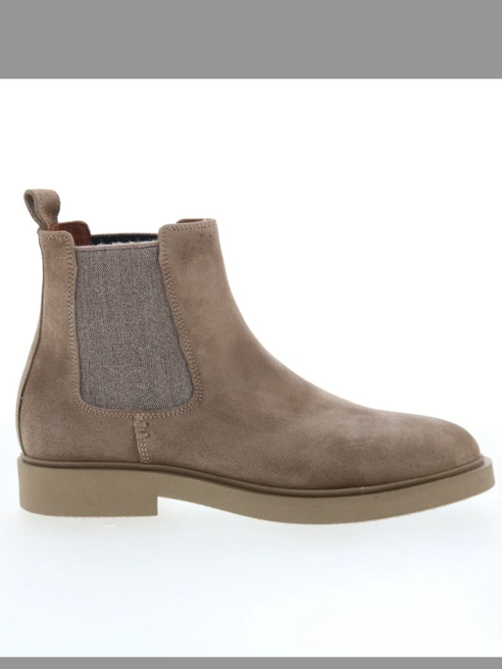 Aquatalia Waterproof Tan Suede Slip On Chelsea Boots in Size 10